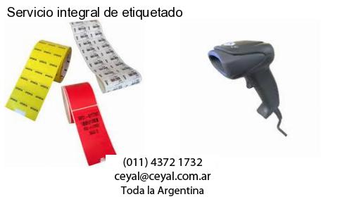 Servicio integral de etiquetado