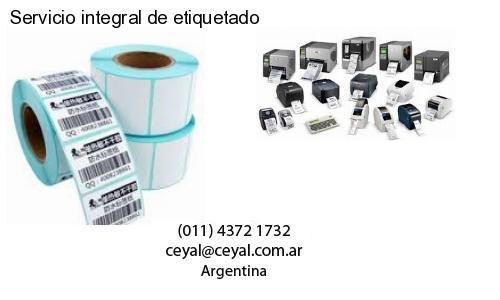 Servicio integral de etiquetado