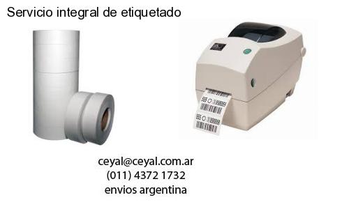 Servicio integral de etiquetado