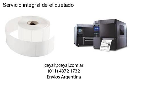 Servicio integral de etiquetado