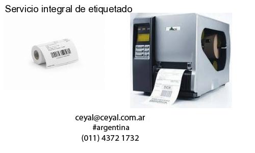 Servicio integral de etiquetado