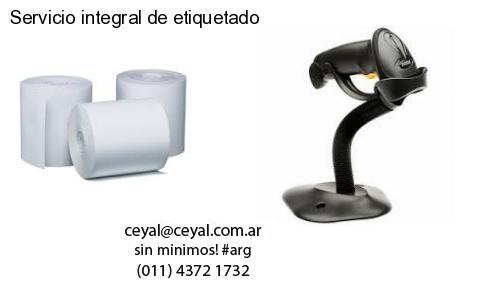 Servicio integral de etiquetado