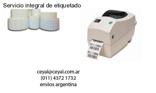 Servicio integral de etiquetado