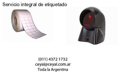 Servicio integral de etiquetado