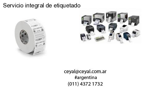 Servicio integral de etiquetado