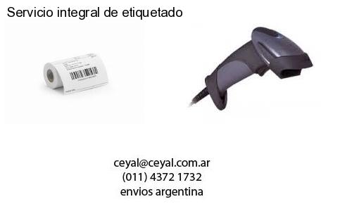 Servicio integral de etiquetado
