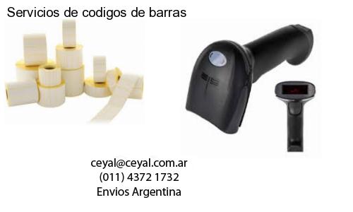 Servicios de codigos de barras