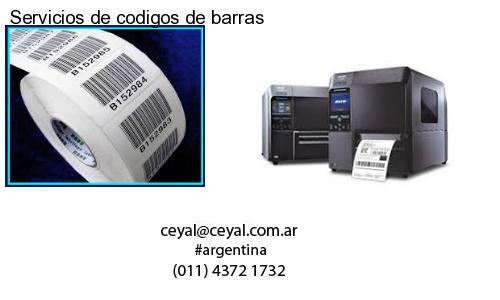 Servicios de codigos de barras