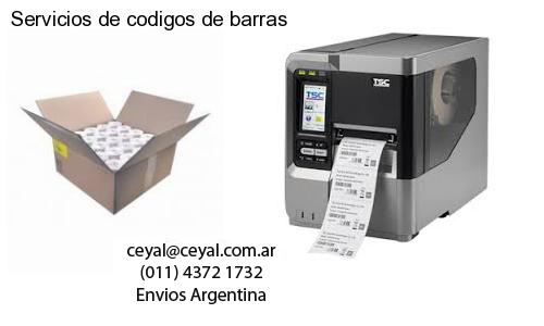 Servicios de codigos de barras