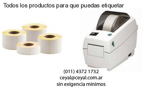 Todos los productos para que puedas etiquetar