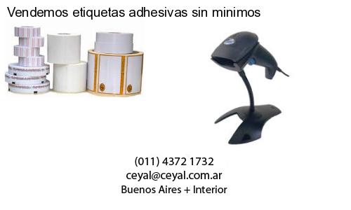 Vendemos etiquetas adhesivas sin minimos