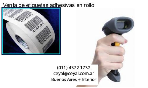 Venta de etiquetas adhesivas en rollo