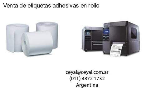 Venta de etiquetas adhesivas en rollo