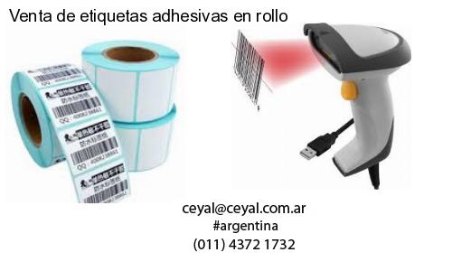 Venta de etiquetas adhesivas en rollo