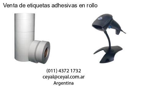 Venta de etiquetas adhesivas en rollo