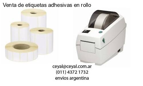Venta de etiquetas adhesivas en rollo