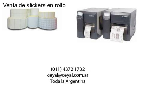 Venta de stickers en rollo