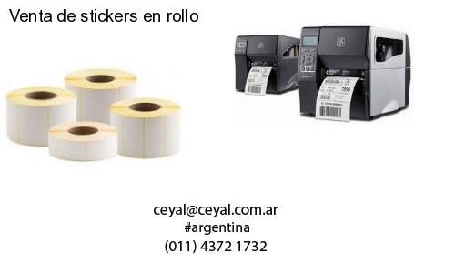 Venta de stickers en rollo