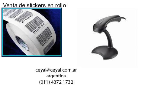 Venta de stickers en rollo