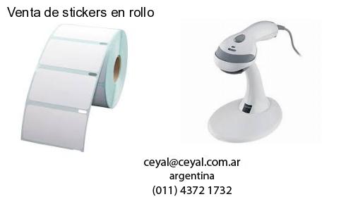 Venta de stickers en rollo