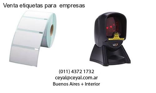 Venta etiquetas para  empresas