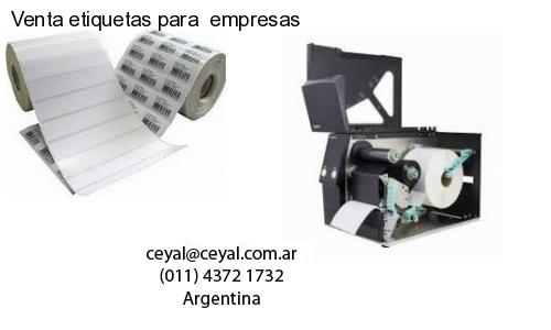 Venta etiquetas para  empresas