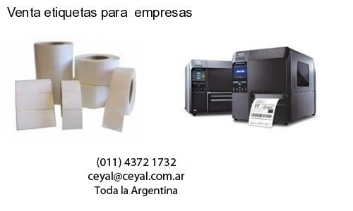 Venta etiquetas para  empresas