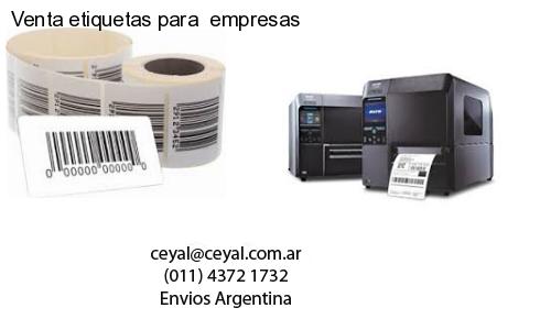 Venta etiquetas para  empresas