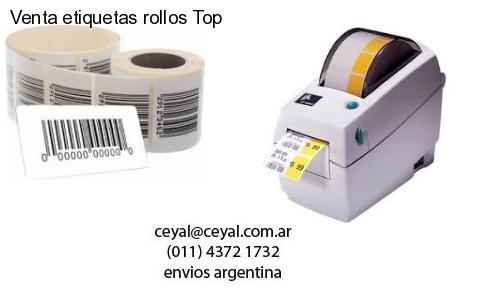 Venta etiquetas rollos Top