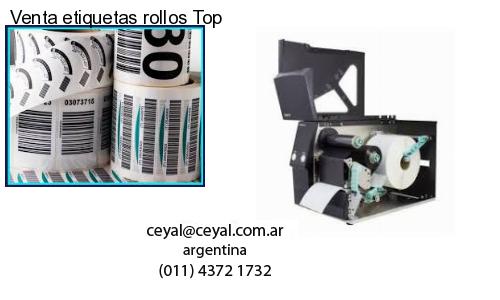 Venta etiquetas rollos Top