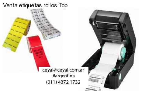 Venta etiquetas rollos Top