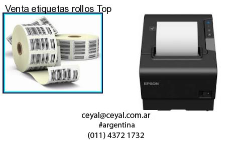 Venta etiquetas rollos Top