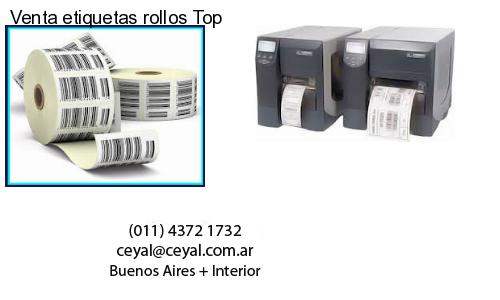 Venta etiquetas rollos Top
