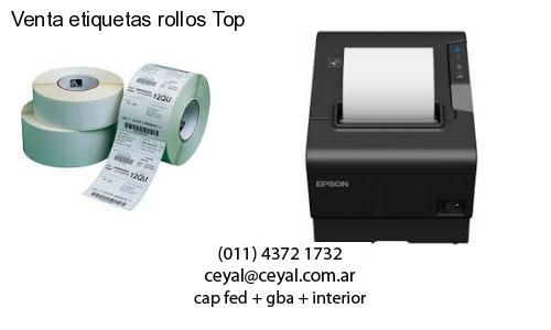 Venta etiquetas rollos Top