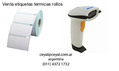 Venta etiquetas termicas rollos