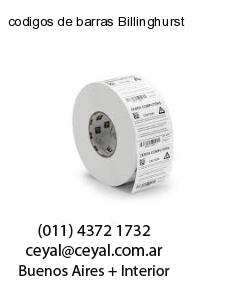 codigos de barras Billinghurst