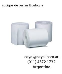 codigos de barras Boulogne