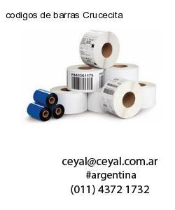 codigos de barras Crucecita