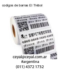 codigos de barras El Trébol