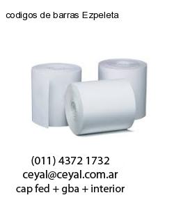 codigos de barras Ezpeleta