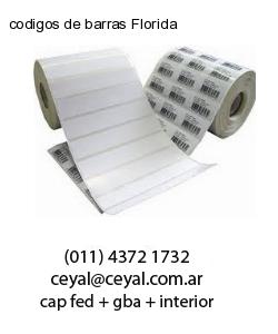 codigos de barras Florida