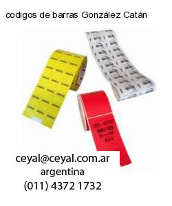 codigos de barras González Catán