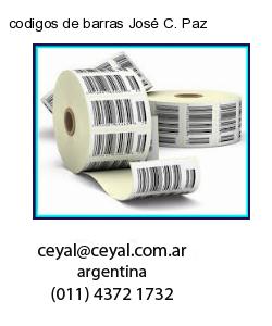 codigos de barras José C. Paz