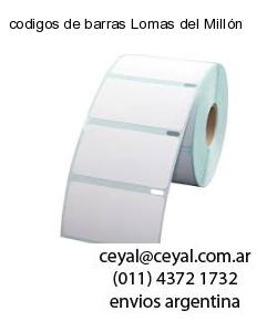 codigos de barras Lomas del Millón