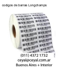 codigos de barras Longchamps