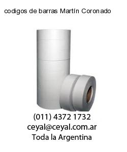 codigos de barras Martín Coronado