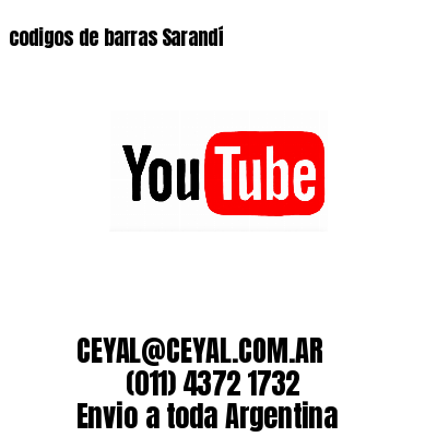 codigos de barras Sarandí