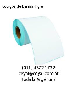 codigos de barras Tigre