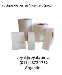 codigos de barras Vicente López
