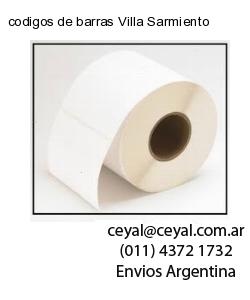 codigos de barras Villa Sarmiento